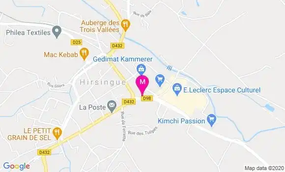 Localisation Dr Serge Moser