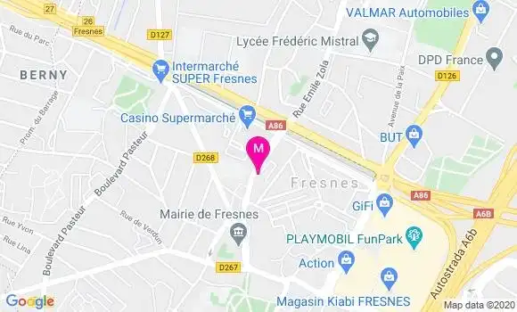 Localisation Dr Pierre Hamon