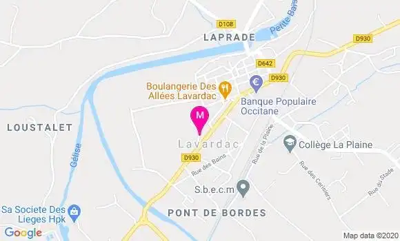 Localisation Dr Bruno Pulicani