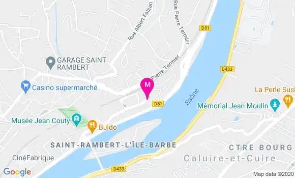 Localisation Dr Laurence Barde