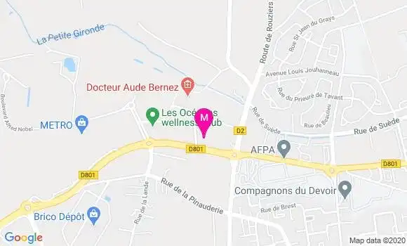 Localisation Dr Philippe Giraud