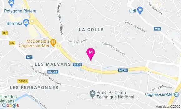 Localisation Dr Julien Dumas