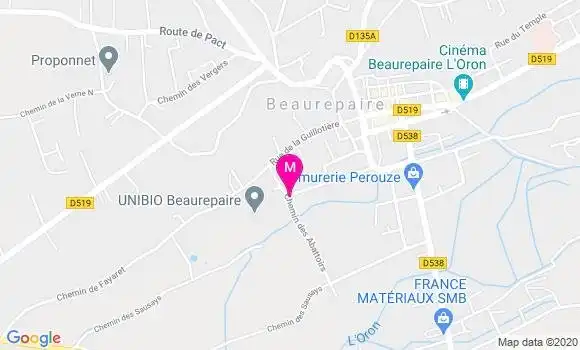 Localisation Dr Patrick Ramon