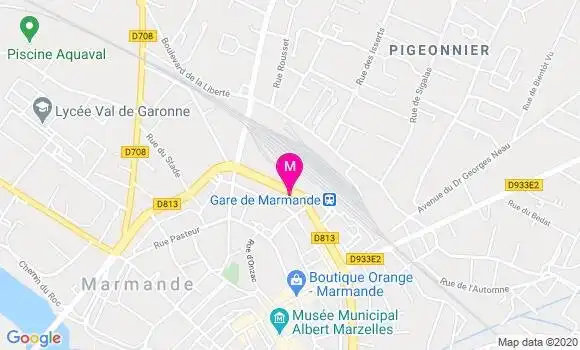 Localisation Dr Bernadette Basselerie
