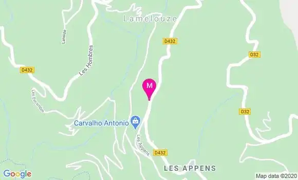 Localisation Dr Georges Oliver