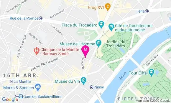 Localisation Dr Michel Meignant