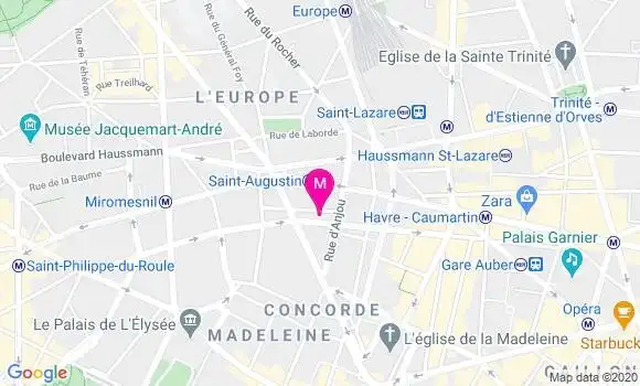 Localisation Dr Nina Besnainou