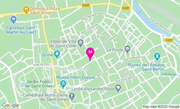 Localisation Dr Agathe Leroy