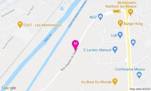 Localisation Dr Marc Biechler