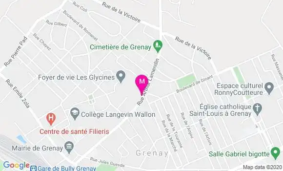 Localisation Dr Thierry Carin