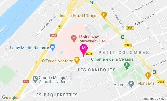 Localisation Dr Michel Germain