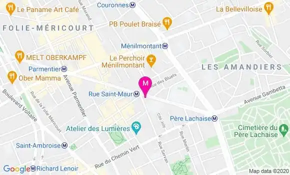 Localisation Dr Aline Bernfeld