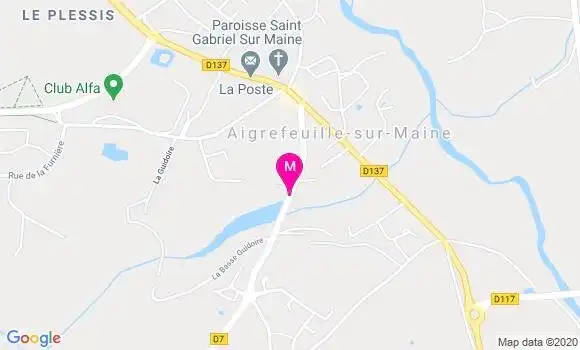 Localisation Dr Florence Delamarre Damier
