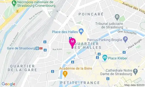 Localisation Dr Claudine Roos