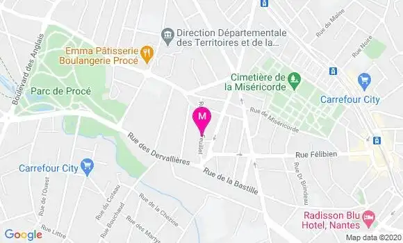 Localisation Dr Jean Bricout