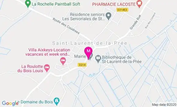 Localisation Dr Laurent Brand