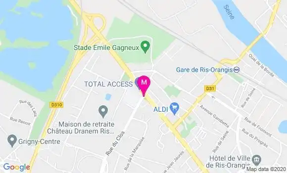 Localisation Dr Jacques Saffar