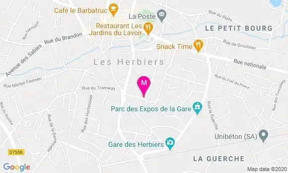 Localisation Dr Claudine Loiseau