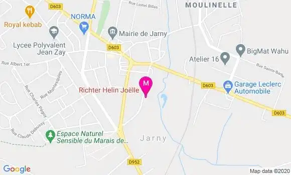 Localisation Dr Joëlle Richter Helin