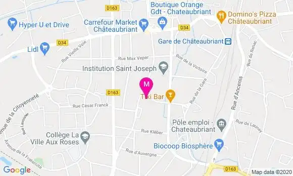 Localisation Dr Hugues Fargues
