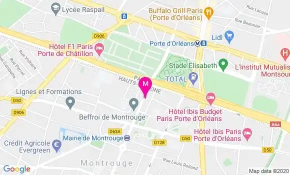 Localisation Dr Catherine Chemla