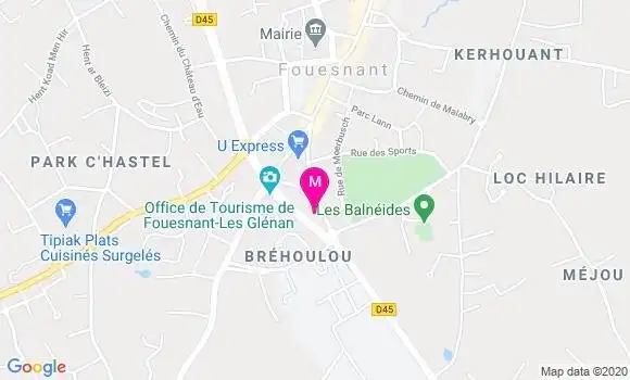 Localisation Dr Guillemette Le Gall
