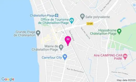Localisation Dr Caroline Loyer