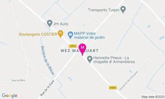 Localisation Dr Gilles Schapman