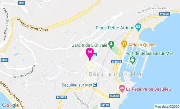 Localisation Dr Yasmine Ounnoughene