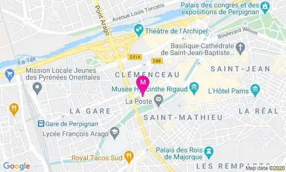 Localisation Dr Véronique Erre