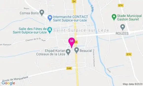 Localisation Dr Patrick Legrand