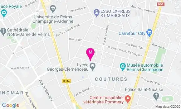Localisation Dr Patrice Pinet