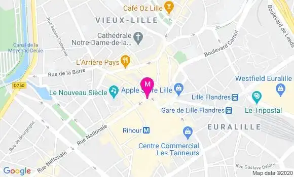 Localisation Dr Séverine Van Assche Courouble