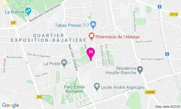 Localisation Dr Gaston Boyer