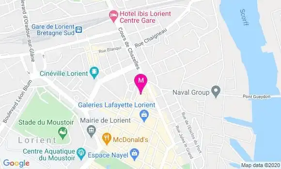 Localisation Dr Maryvonne Brouet