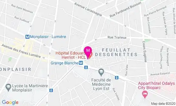 Localisation Dr Marc Jessu