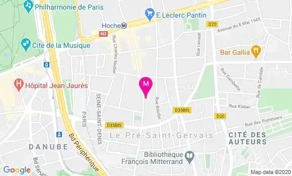 Localisation Dr Maurice Elmaleh