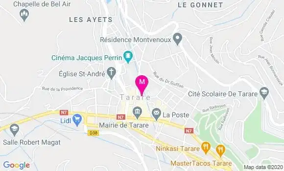 Localisation Dr Franck Huc