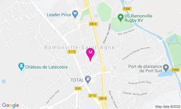 Localisation Dr Catherine Duport