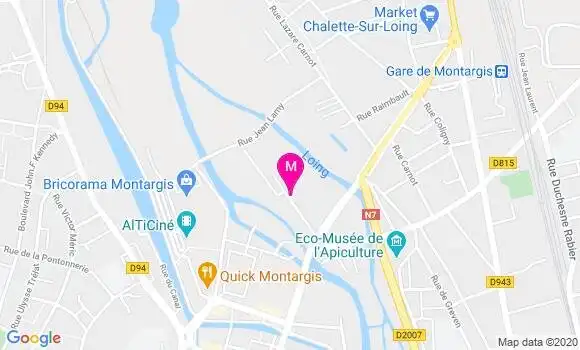 Localisation Dr Brigitte Meyer Marleix