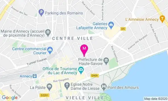 Localisation Dr Isabelle Chaillet