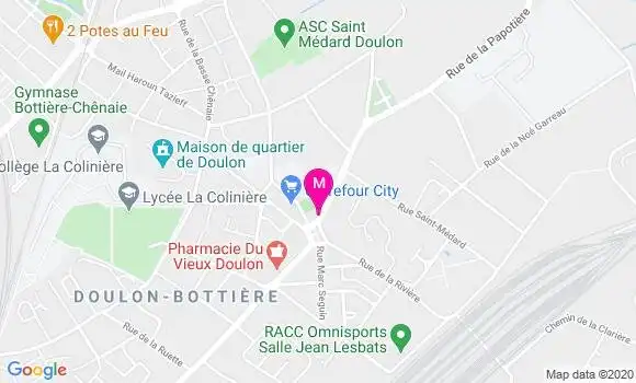Localisation Dr Christine Ballouhey
