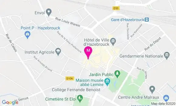 Localisation Dr Annick Tavernier