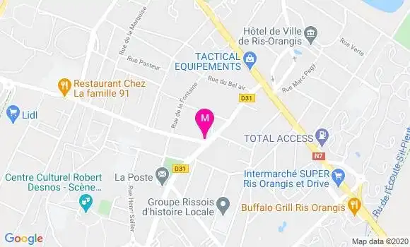 Localisation Dr Laurence Ohana