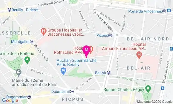 Localisation Dr Cyril Ducolombier
