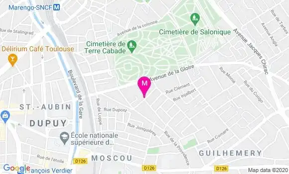 Localisation Dr Carine Guezel