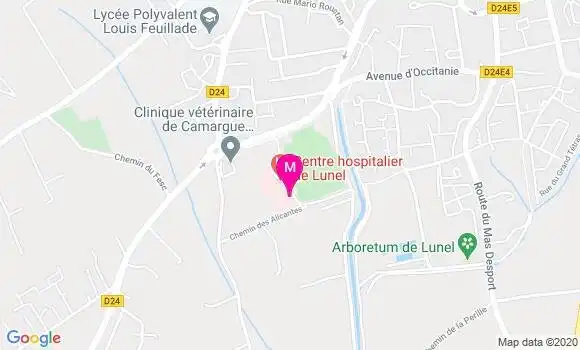 Localisation Dr Pierre Gasne