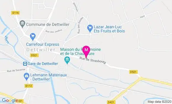 Localisation Dr Philippe Vonau