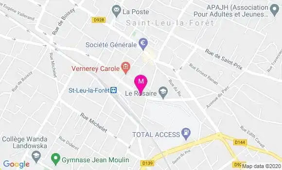 Localisation Dr Sylvie Chaloum
