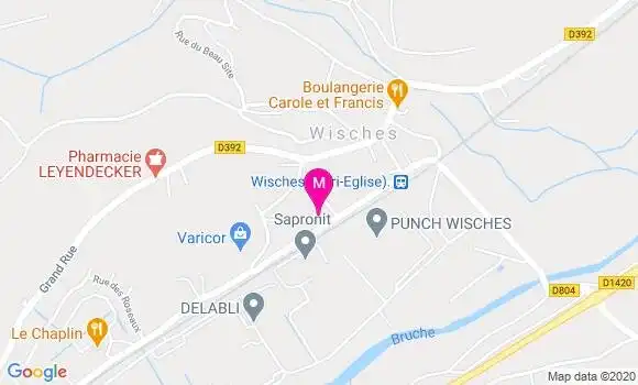 Localisation Dr Pierre Ganier
